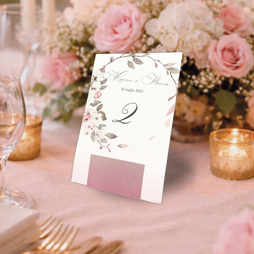 Segnatavolo - Only Roses Collection