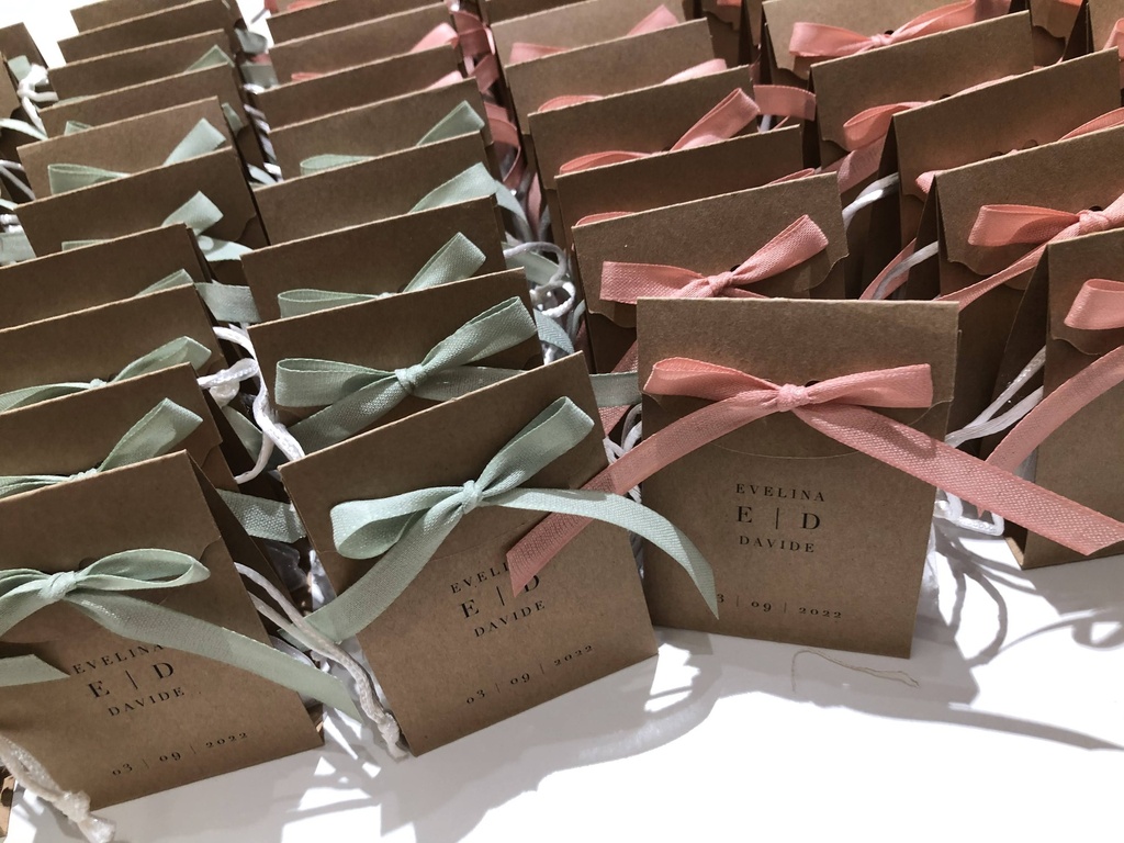 Portaconfetti - Cartoncino kraft sagomato