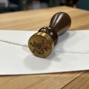 Ceralacca - sigillo in ottone decorativo 