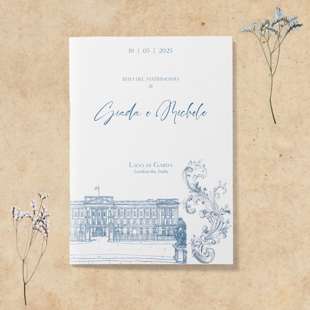 Libretto Cerimonia - Île de France Collection