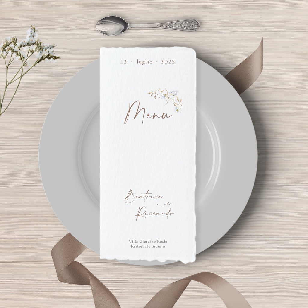 Menu - Cozy Mousse Collection