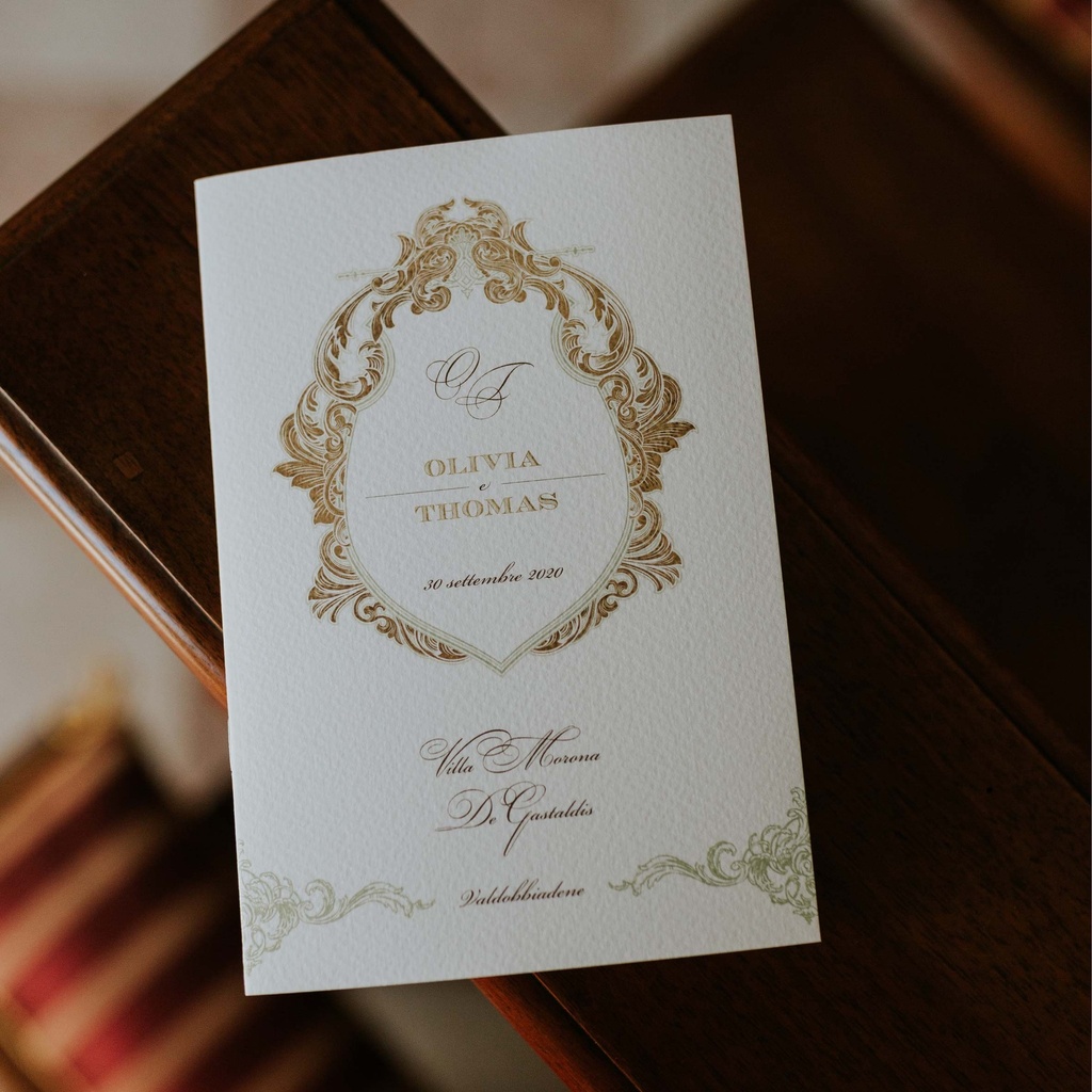 Libretto Cerimonia - Barocco Italiano Collection