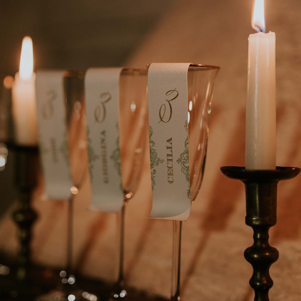 Tableau Marriage Escort Card - Barocco Italiano