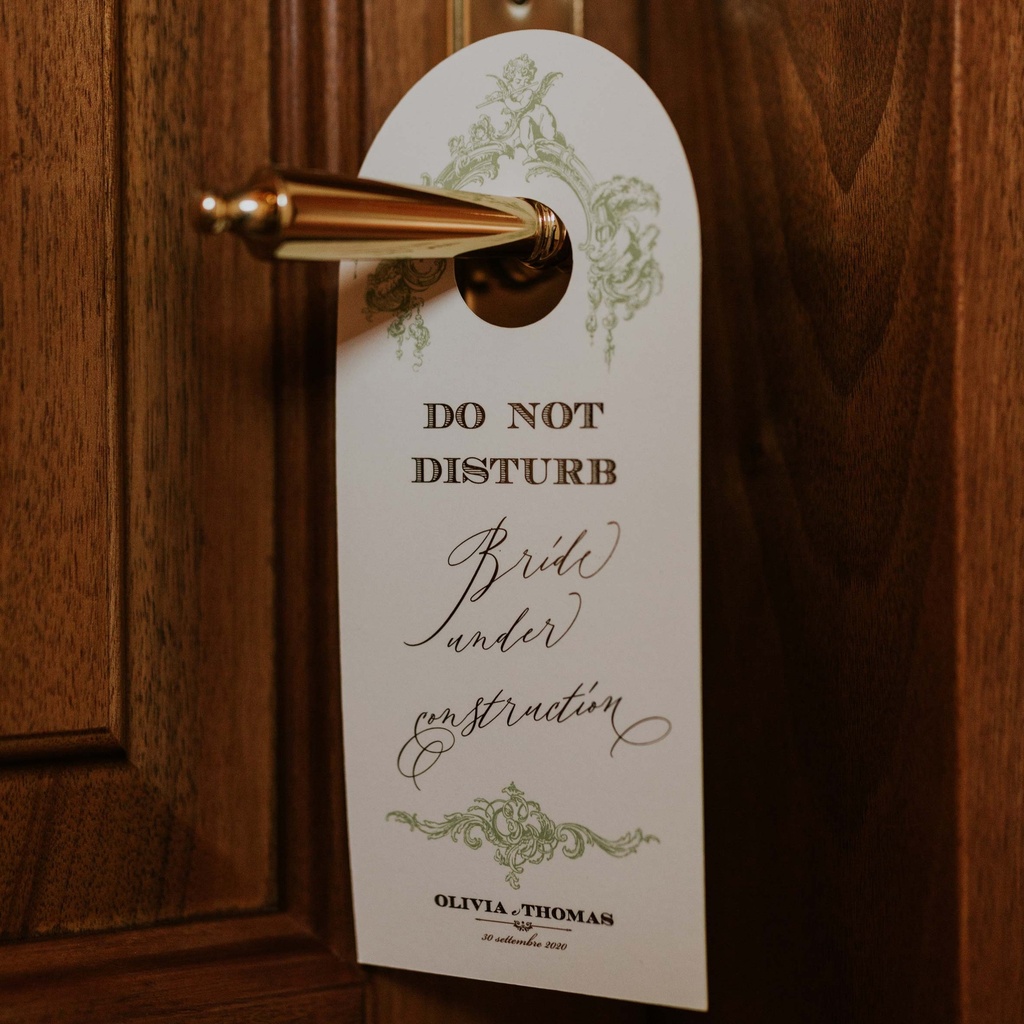 Bride Under Construction - Barocco Italiano 