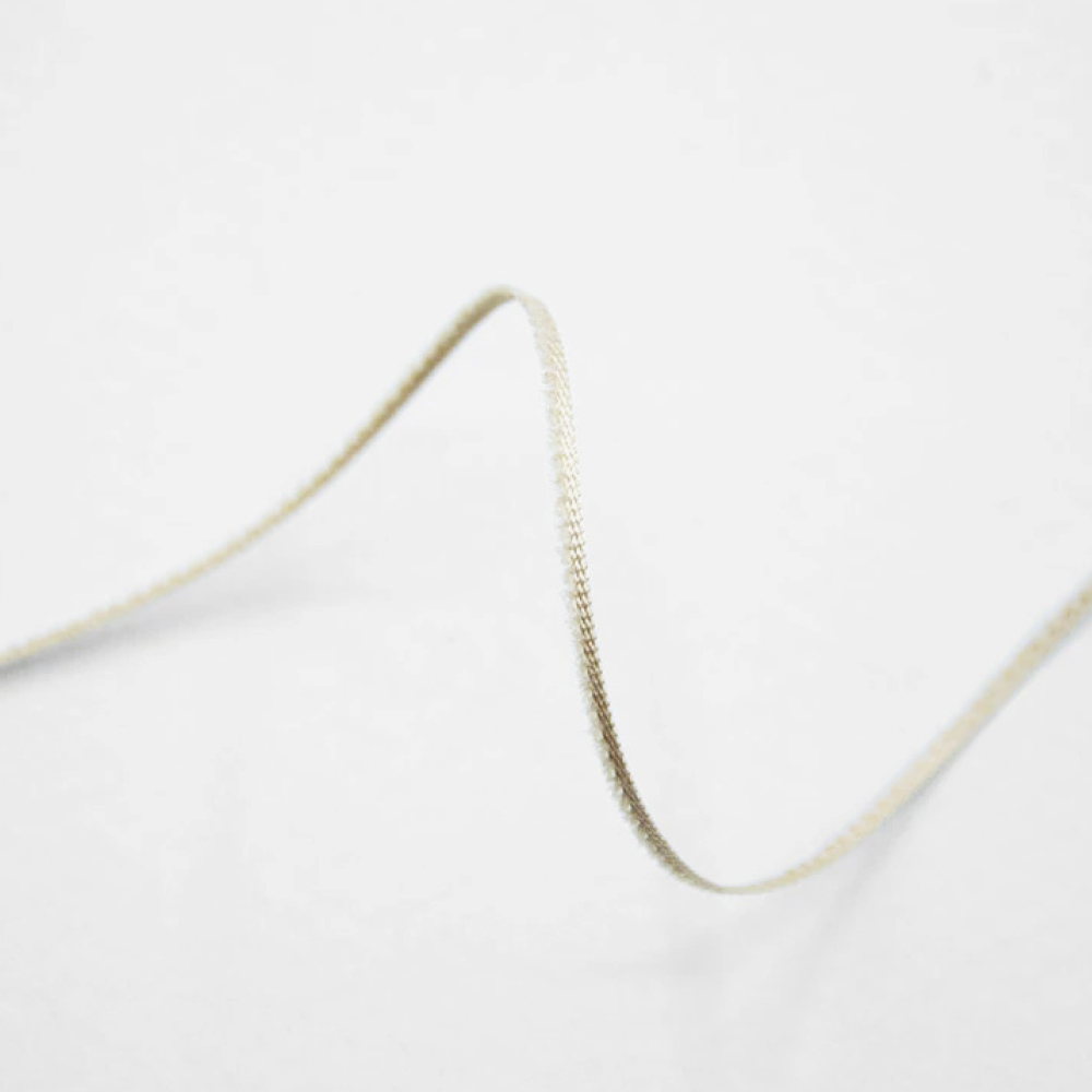 Nastro - cotone sfrangiato (Avorio)