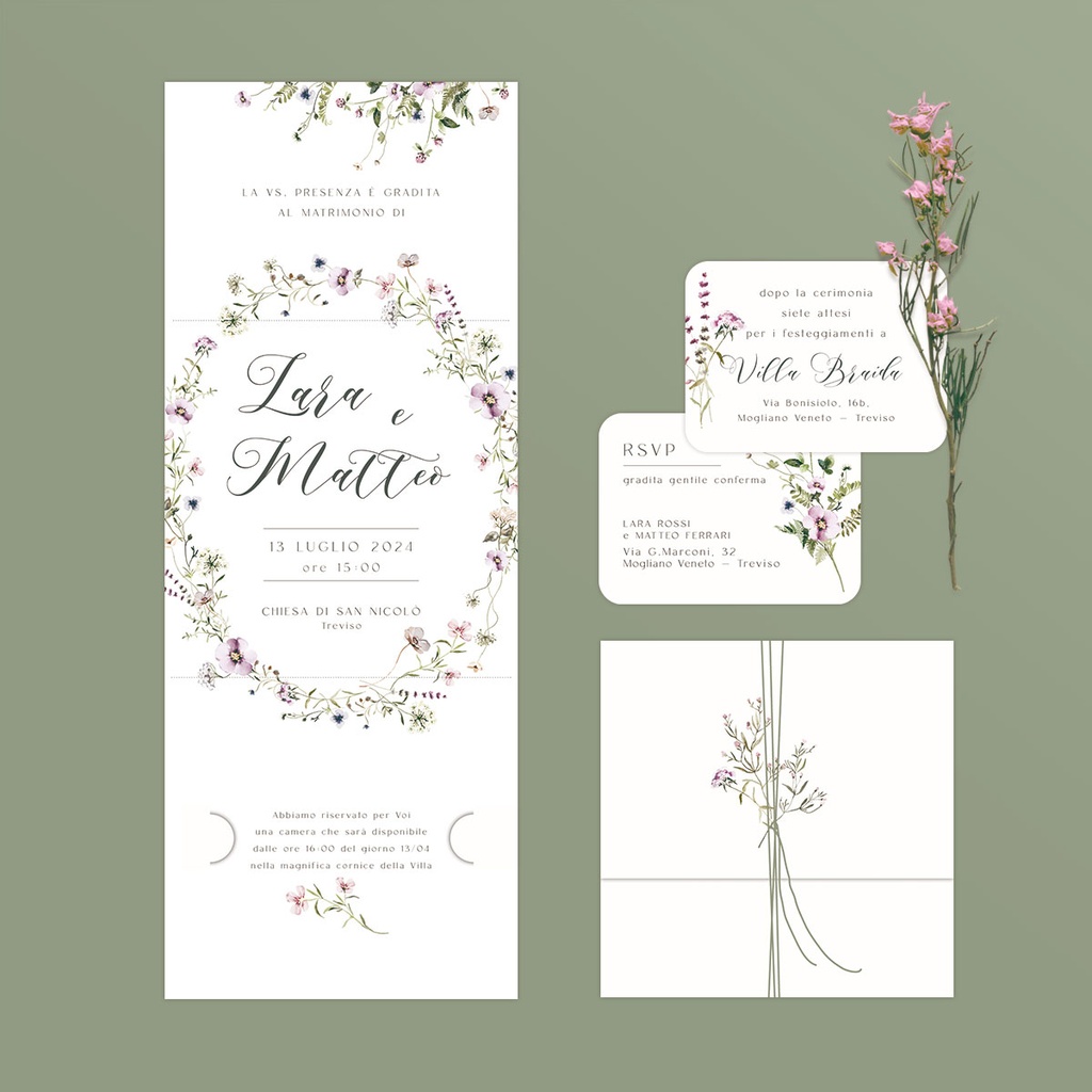 Partecipazione - Note di Malva Collection