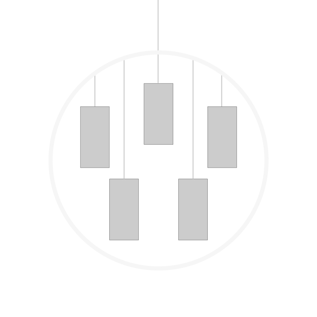 Tableau Set Cartellini - personalizzato (sagomato, set 1/4)