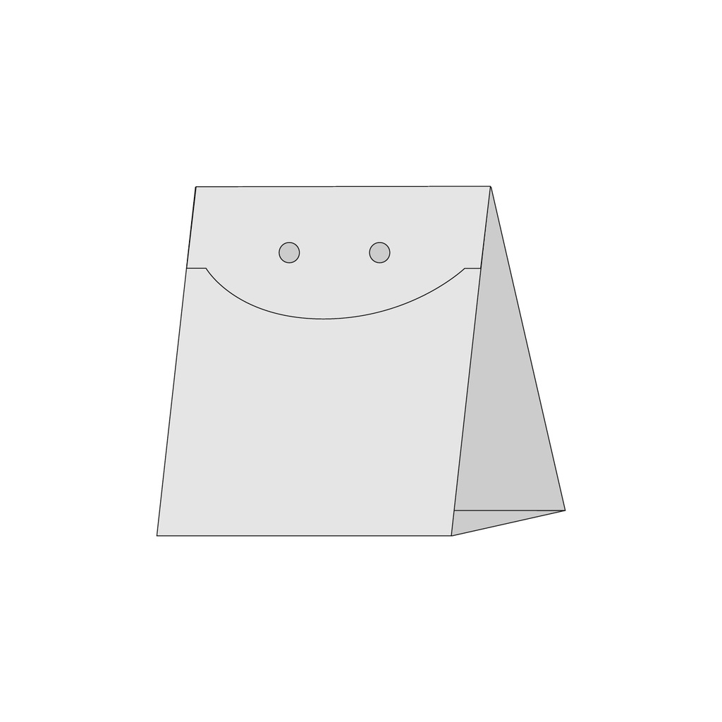 Portaconfetti cartoncino sagomato - personalizzato 