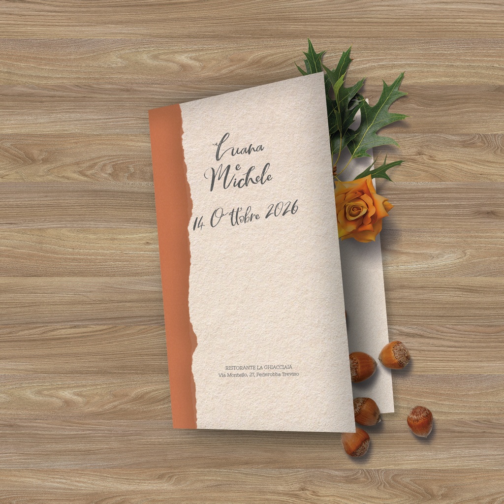 Libretto Cerimonia - Vibrant Rustic