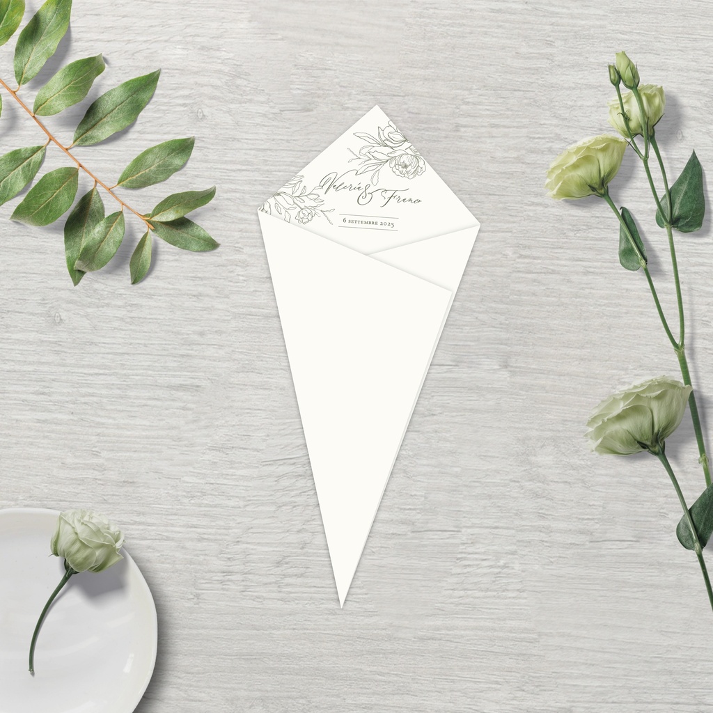 Cono Riso - Peony Collection (5,5x5,5)