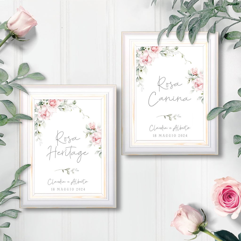 Segnatavolo, Set - Giardino Segreto Collection