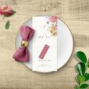 Menu - Flower Power Collection