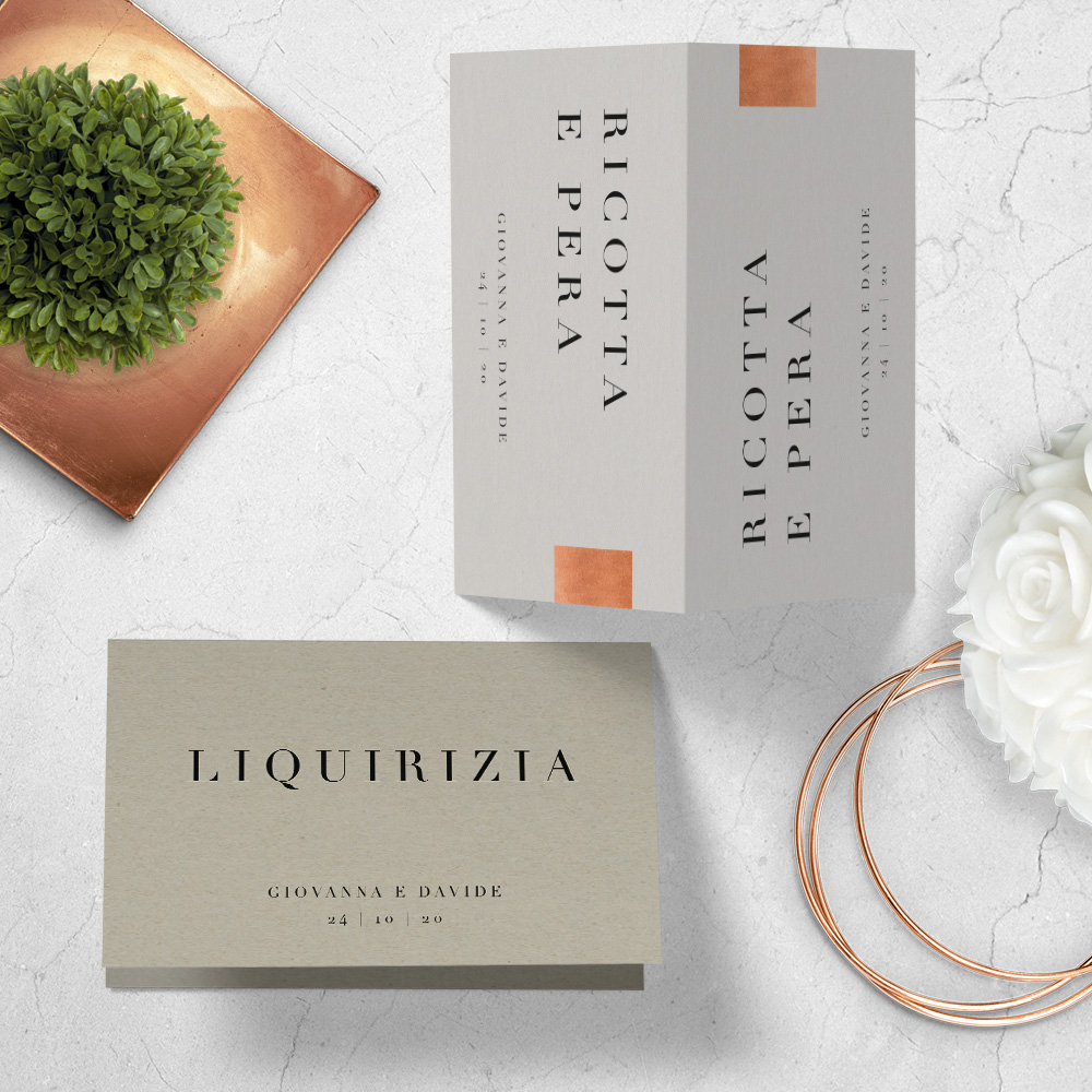 Cartellino confettata - Touch Collection