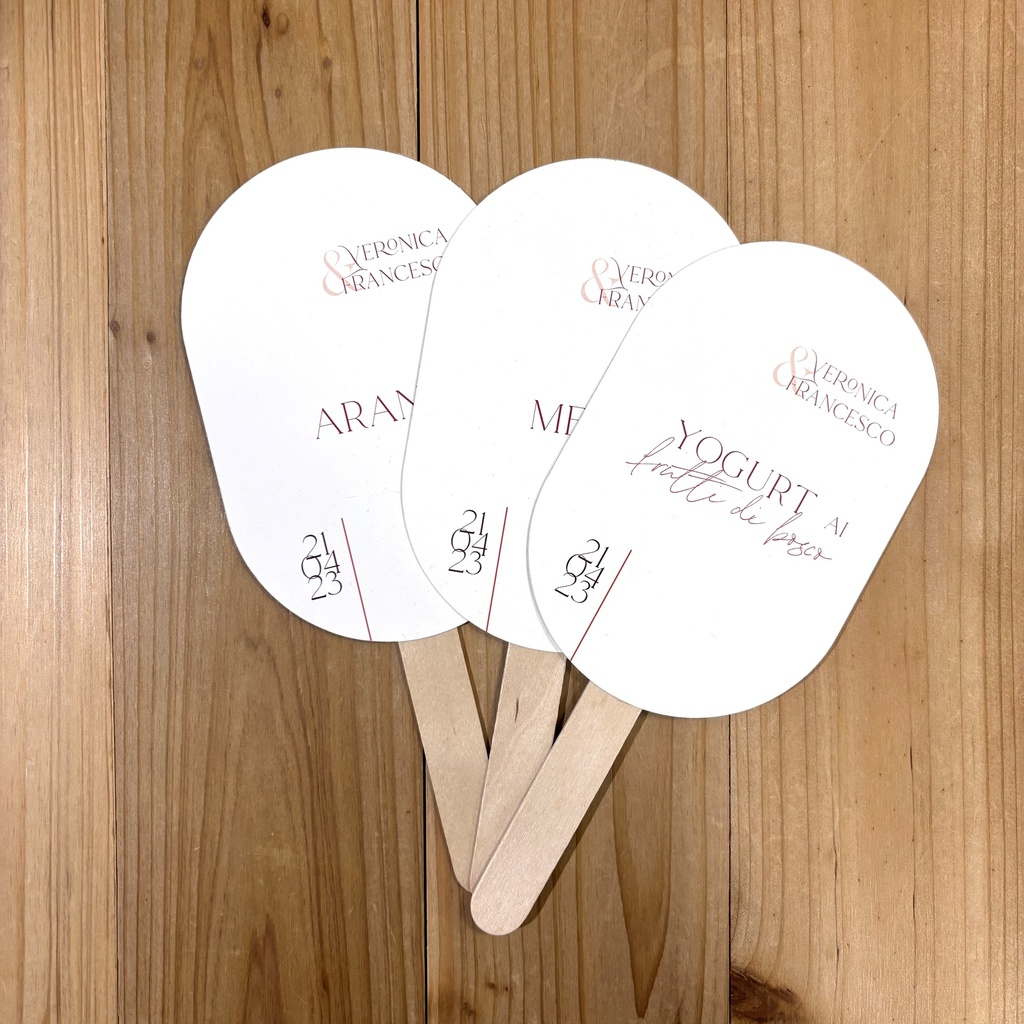 Cartellino confettata - Rounded