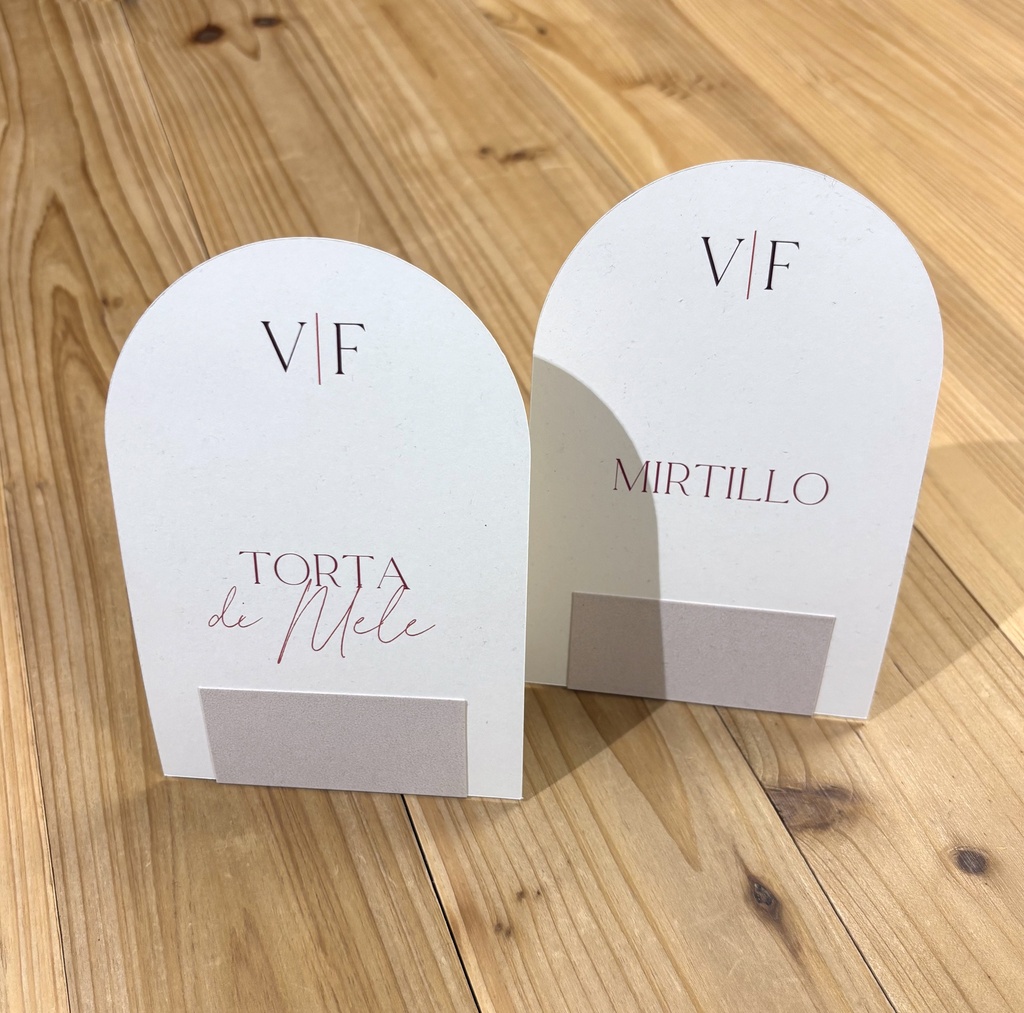 Cartellino confettata - Rounded (set 1/4)