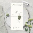 Menu - Peony Collection