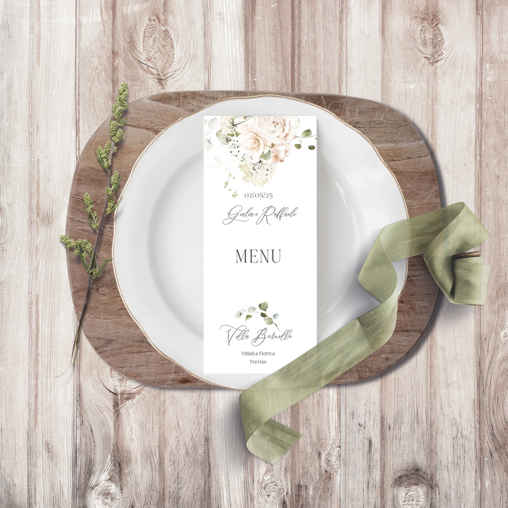 Menu - The Garden Collection