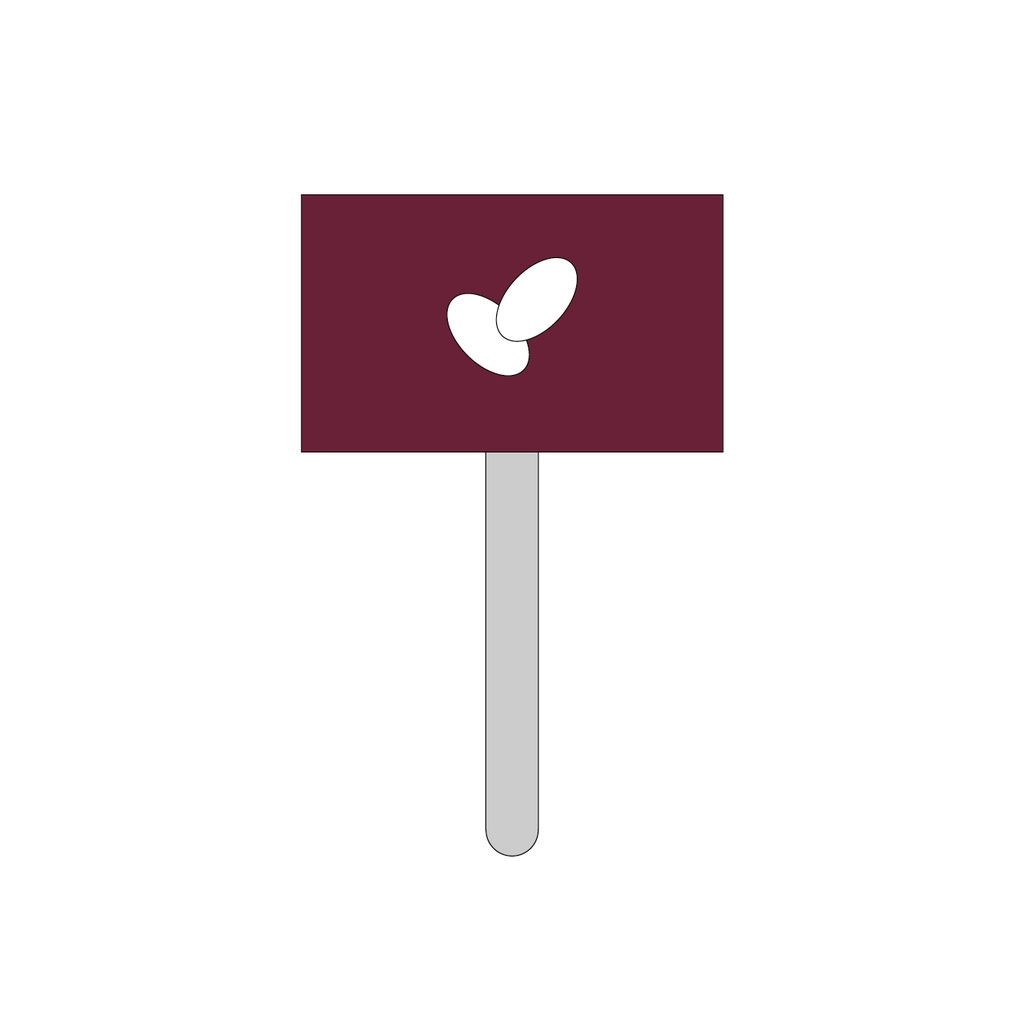 Cartellini confettata - grafica fornita