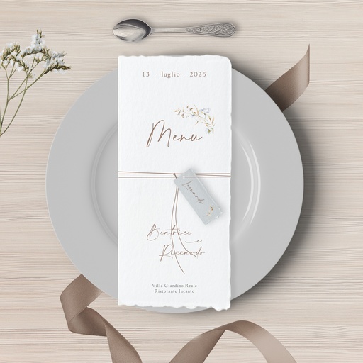 Menu - Cozy Mousse Collection