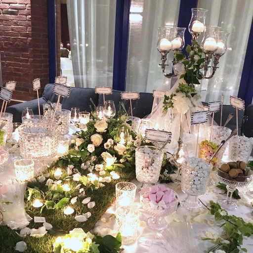 Set confettata vintage