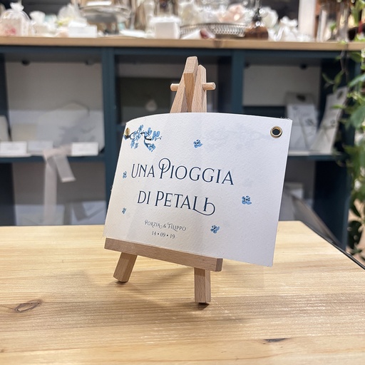 Sostegni in legno - segnaposto