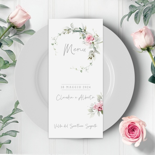 Menu - Giardino Segreto Collection