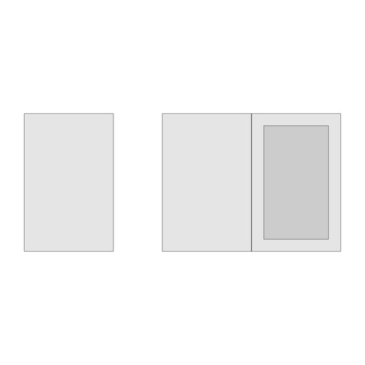 Partecipazione personalizzata - 2 ante con biglietto 