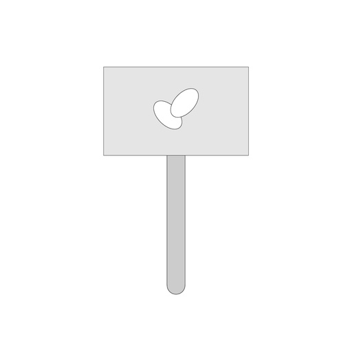 Cartellino confettata - personalizzato