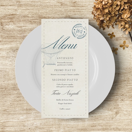 Menu - Phileas Fogg Collection