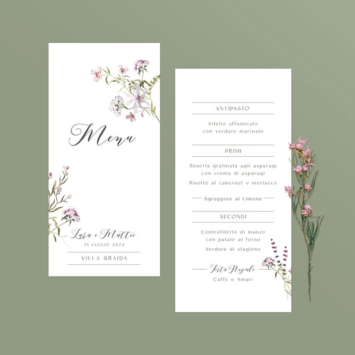 Menu - Note di Malva Collection